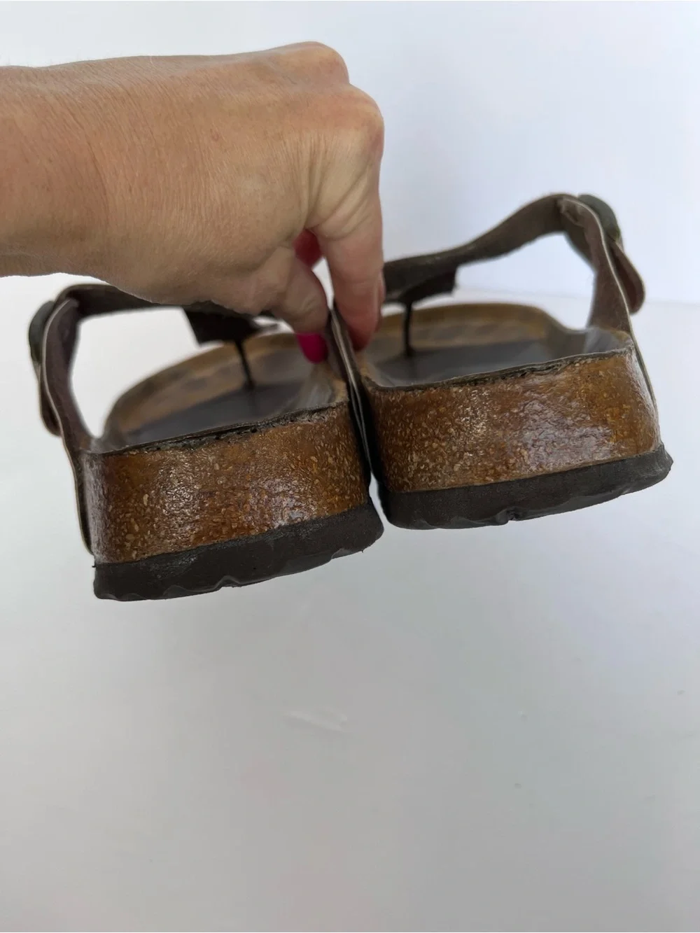 Birkenstock Papillio Ghiza Orange Thong Boho Floral Sandals